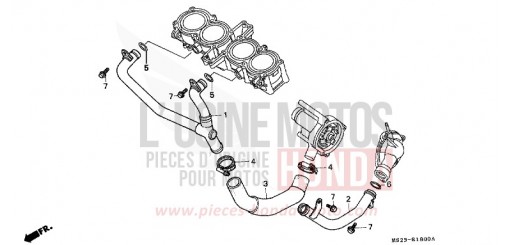 WATER PIPE CBR1000FM de 1991